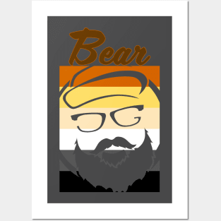 JG Logo Bear Pride Posters and Art